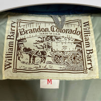 William Barry ウィリアムバリー 80's コーデュロイ切り替え ダウンベスト ネイビー sizeM 瑞穂店