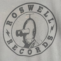 90`s Foo Fighters Roswell Records Alien Glow-In-The-Dark フーファイターズ ロズウェル レコーズ エイリアン グロウインザダーク半袖 Tシャツ ベージュ Size XL 福生店