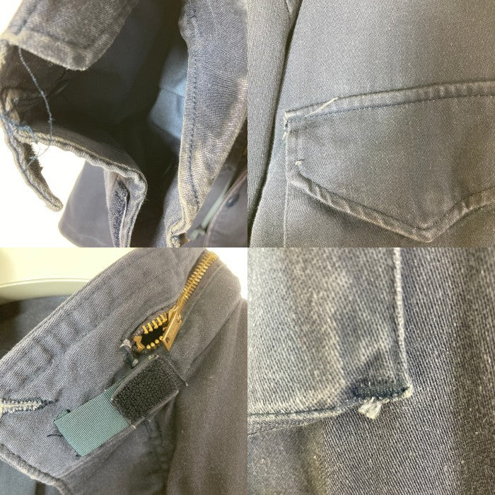 ALPHA INDUSTRIES アルファインダストリーズ USA製 80's 旧タグ SCOVILL M-65 フィールドジャケット ネイビー sizeM-R 瑞穂店