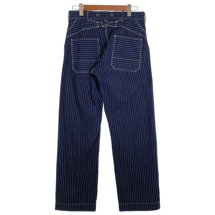 Schott ショット OLD HICKORY DENIM PANTS オールド ヒッコリー デニムパンツ ブルー ストライプ 782-5911002 Size 32 福生店