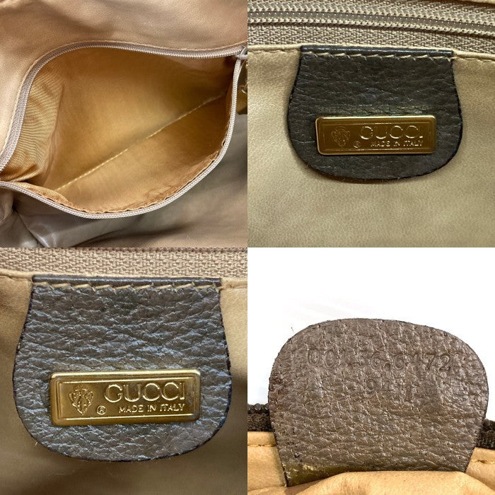 GUCCI グッチ GGスプリーム シェリーライン ショルダーバッグ オールド 001.56.6472 ベージュ ブラウン 瑞穂店