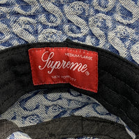 SUPREME シュプリーム 21AW Monogram Denim Crusher Hat モノグラム デニムクラッシャーハット ライトブルー Size M/L 福生店