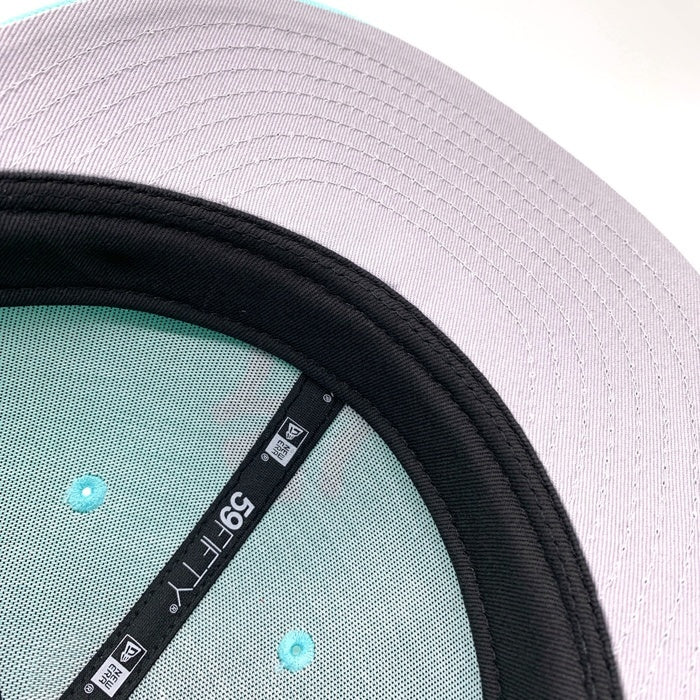 NEWERA ニューエラ Newyork Yankees ニューヨーク ヤンキース 5th Avenue Pack THE CAP別注 59FIFTY LOW PROFILE ベースボールキャップ サイドパッチ ティファニーブルー Size 7 5/8 (60.6cm) 福生店