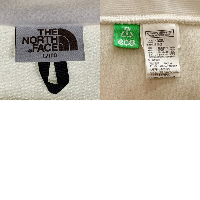 THE NORTH FACE ノースフェイス RIMO FLEECE JACKET ボアフリースジャケット ホワイト NJ4FN50J 韓国 Size L/100 福生店