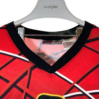 NIKE ナイキ S6-08-11-FSA カゴ ブラックホークス CCM ゲームシャツ レッド sizeL 瑞穂店