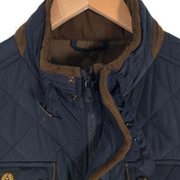 BELSTAFF ベルスタッフ キルティングベスト ネイビー Size XXL 福生店