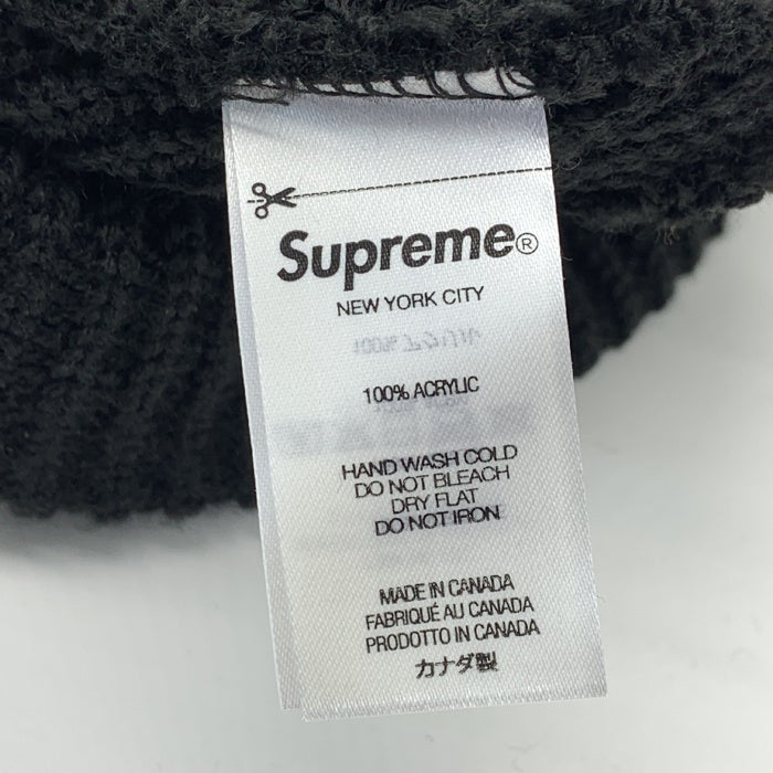 SUPREME シュプリーム 22AW Loose Gauge Beanie ルーズゲージビーニー ニット帽 ブラック 福生店