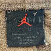 JORDAN BRAND ジョーダンブランド Umar Rashid プリント スウェットパンツ ブラウン DV7569-274 Size L 福生店