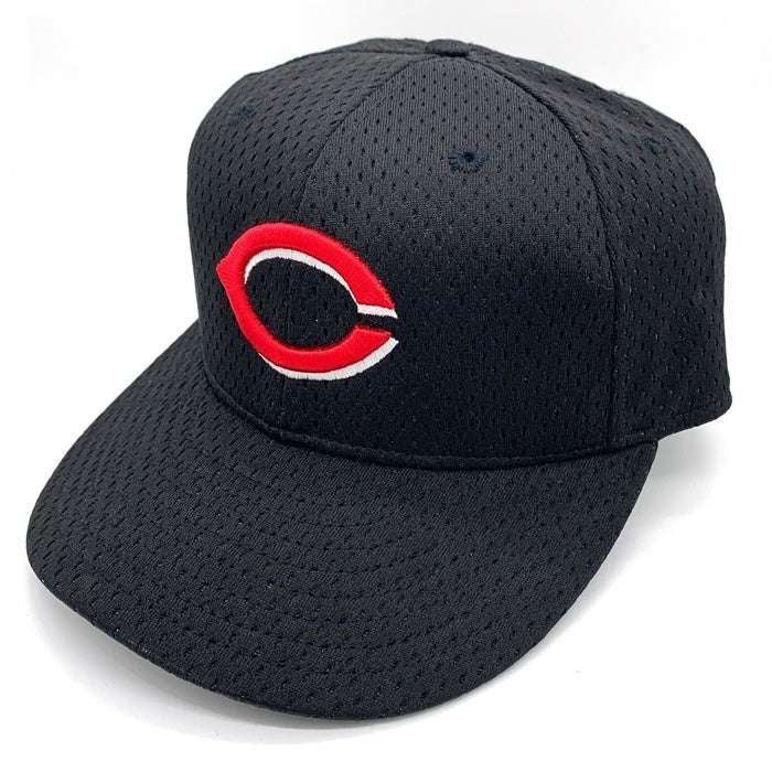 90's New Era ニューエラ MLB クリーブランド・インディアンス 59FIFTY メッシュ ベースボールキャップ ポリエステル USA製 Size 7 1/8 (56.8cm) 福生店