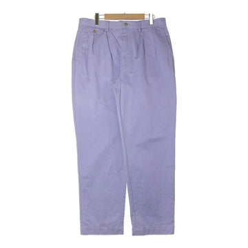 Polo Ralph Lauren ポロラルフローレン THE WHITMAN CHINO HERITAGE ツータック チノパンツ パープル size34 瑞穂店