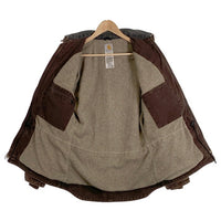 Carhartt カーハート Ridge Coat リッジコート ダックキャンバス ジップアップジャケット ダークブラウン メキシコ製 C61 DKB Size S-R 福生店