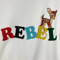 UNDERCOVER アンダーカバー REBEL バンビ プリントTシャツ ホワイト UC1C3814 Size 4 瑞穂店