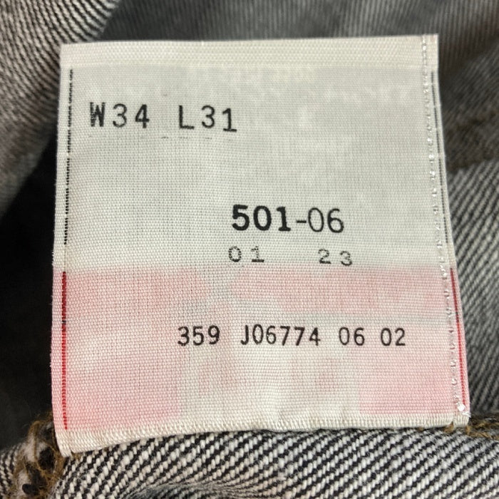 Levi's リーバイス 501XX フィリピン製 359 先染めブラック デニムパンツ ブラック size34 瑞穂店