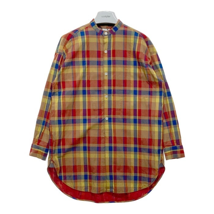 Traditional Weatherwear トラディショナルウェザーウェアー BIG TUCK N/C SHIRT イエロー sizeXS 瑞穂店