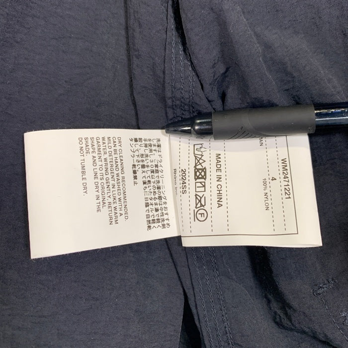 White Mountaineering ホワイトマウンテニアリング 24SS NYLON VEST ナイロンベスト ブラック WM2471221 Size 4 福生店