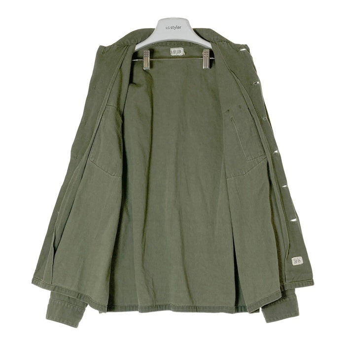 USMC アメリカ海兵隊  OG107 73年会計 ファティーグシャツ オリーブ size15 1/2 瑞穂店