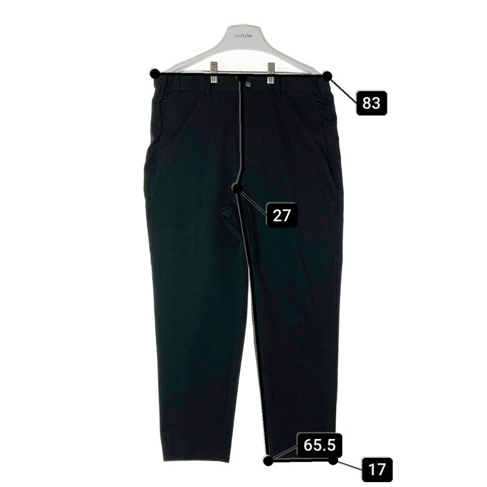 new balance ニューバランス SLIM TAPERED スリムテーパード ストレッチパンツ ブラック AMP35003 Size L 瑞穂店