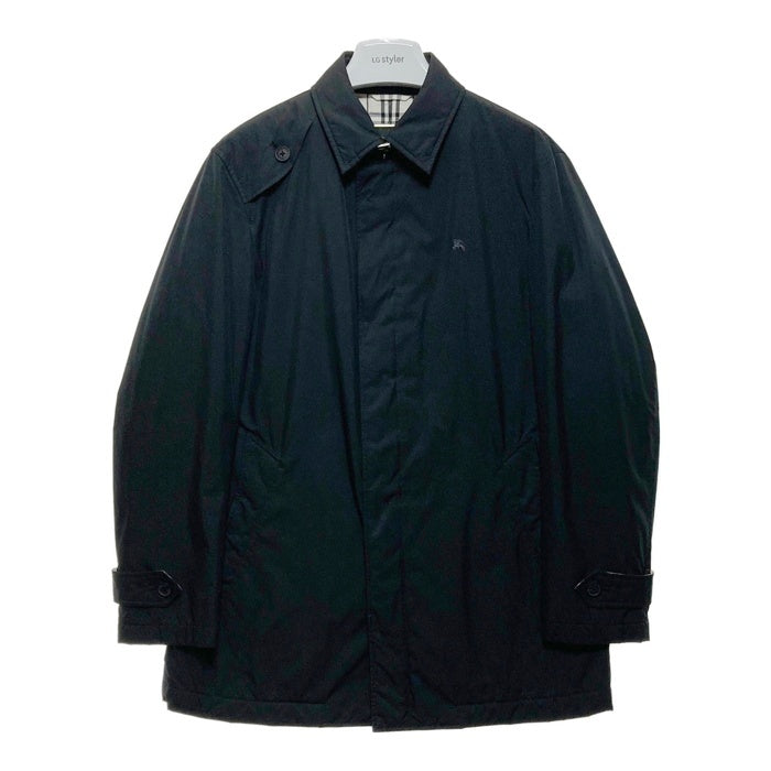 BURBERRY BLACK LABEL バーバリーブラックレーベル  BMA15-305-09 裏地ノバチェック 中綿コート ブラック sizeM 瑞穂店