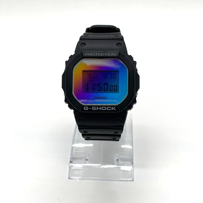CASIO カシオ G-SHOCK ジーショック 腕時計 レインボー ブラック DW-5600SR 福生店