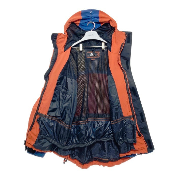 90's~ NIKE ACG ナイキ STORM FIT OUTER 3 LAYER マウンテンパーカー ジャケット ブルーxオレンジ Size L 瑞穂店