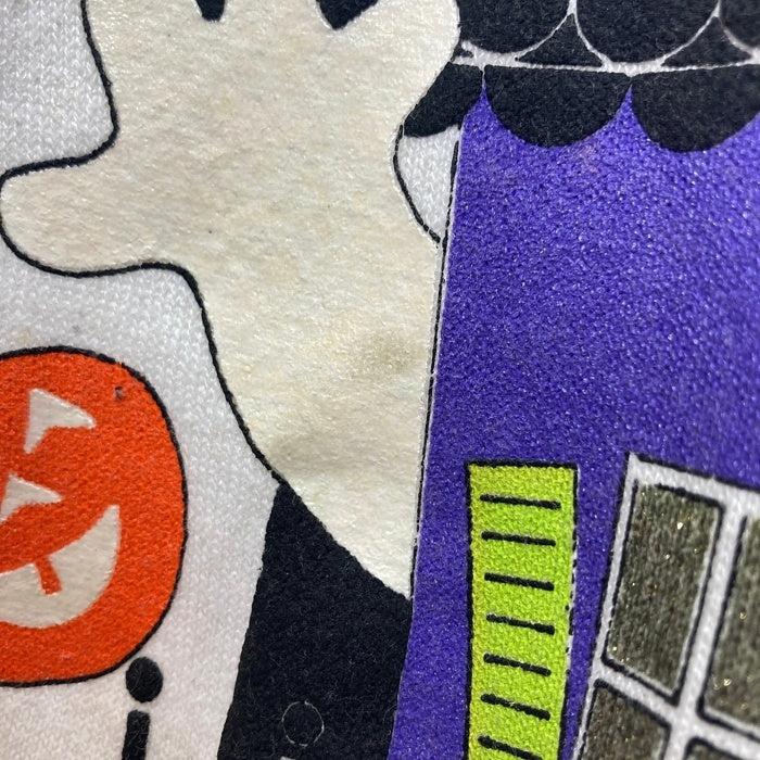 Gopher Sport USA製 ハロウィンプリント スウェットトレーナー ホワイト sizeL 瑞穂店