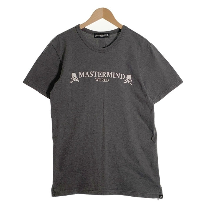 MASTERMIND WORLD マスターマインド ワールド プリントTシャツ チャコールグレー MW17P01-TS028-010 Size S 福生店