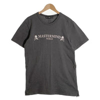 MASTERMIND WORLD マスターマインド ワールド プリントTシャツ チャコールグレー MW17P01-TS028-010 Size S 福生店