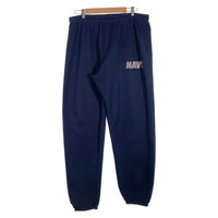 SOFFE ソフィ U.S. NAVY Sweat Pants 米海軍 リフレクタープリント スウェットパンツ ネイビー Size L 福生店