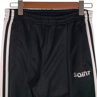 SAINT MICHAEL セントマイケル 24AW TRACK PANTS トラック パンツ ブラック ホワイト SM-YS1-0000-074 Size S 福生店
