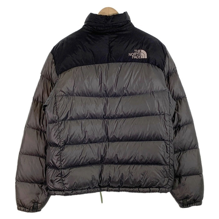 THE NORTH FACE ノースフェイス 700 Fill ダウンジャケット グレー ブラック フード欠品 韓国 Size 95 福生店