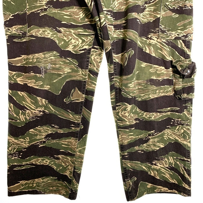 80-90’s TIGER STRIPE PRODUCTS タイガーストライプ コンバットトラウザー カーゴパンツ カモフラージュ ミリタリー USA製 Size M 福生店