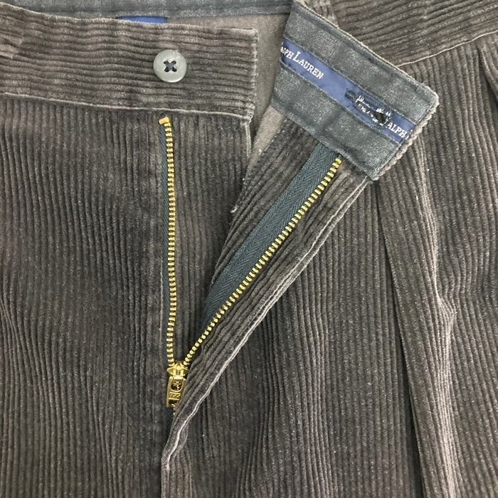 Polo Ralph Lauren ポロラルフローレン メキシコ製 ツータック コーデュロイパンツ ブラウン size36 瑞穂店
