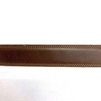 MOTO モト solid brass バックル レザーベルト ブラウン size2 瑞穂店