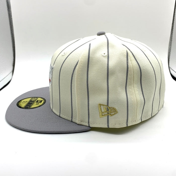 NEWERA ニューエラ Chicago White Sox ASG 1950 シカゴ・ホワイトソックス HOME GAME別注 59FIFTY ベースボールキャップ サイドパッチ ホワイト グレー Size 7 5/8 (60.6cm) 福生店