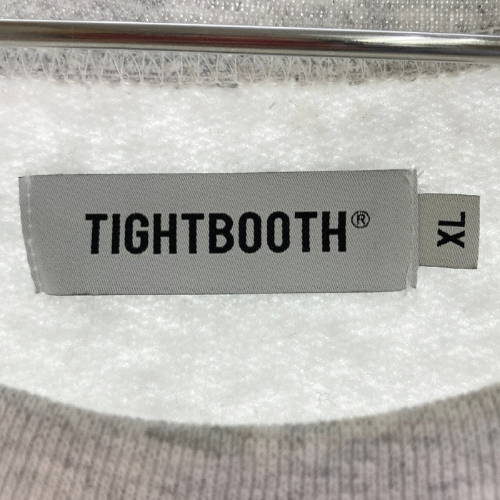 TIGHT BOOTH タイトブース アシッドロゴ スウェット グレー sizeXL 瑞穂店