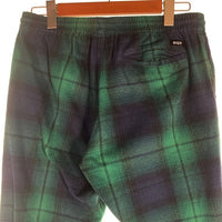HUF ハフ CAMDEN PLAID TRACK PANT チェック トラックパンツ グリーン Size M 福生店