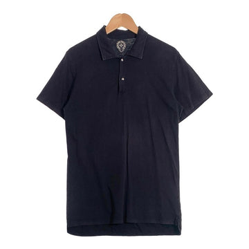 Chrome Hearts クロムハーツ コットン ポロシャツ ブラック クロスボールボタン Size S 福生店