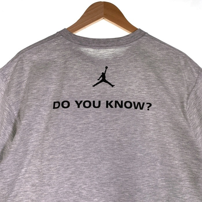 00's NIKE ナイキ MICHAEL JORDAN マイケル ジョーダン SPIKE LEE スパイク リー AIR JORDAN V プロモ 半袖 Tシャツ グレー Size XL 福生店