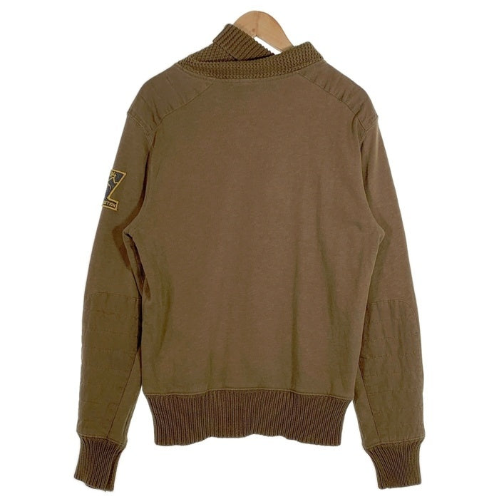 Polo by Ralph Lauren ポロバイラルフローレン ハーフジップ ショールカラー スウェット オリーブ Size M 福生店