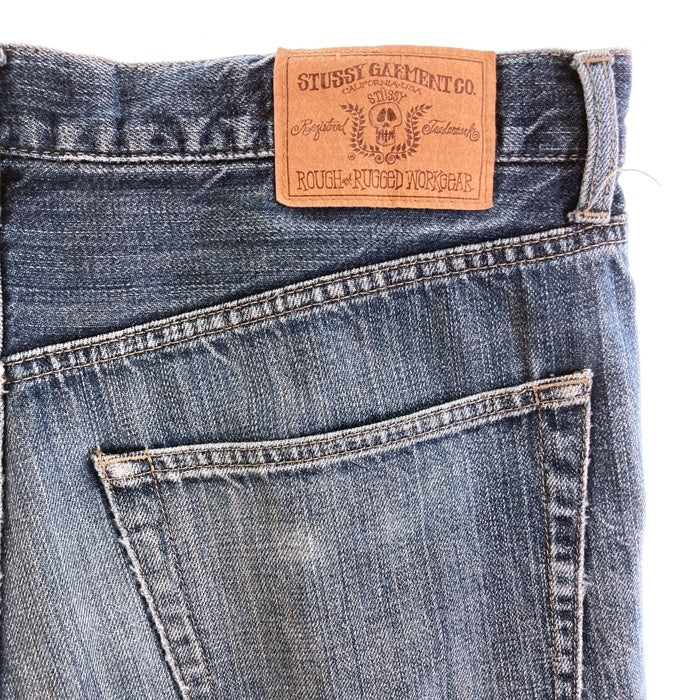 STUSSY ステューシー ROUGH&RUGGED DENIM SSリンク デニムパンツ インディゴ size34 瑞穂店