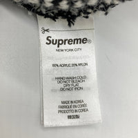 Supreme シュプリーム 21FW Banner Beanie バナー ビーニー ニット帽 ブラック 瑞穂店