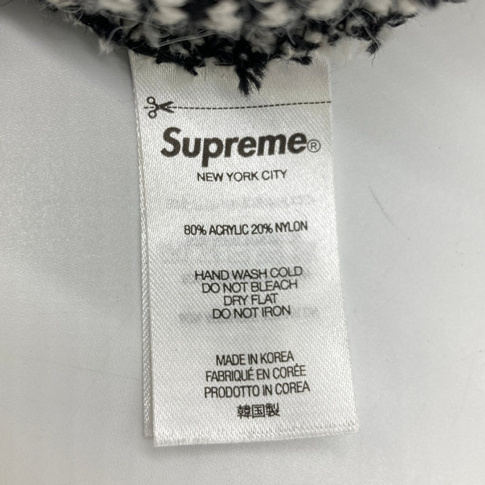 Supreme シュプリーム 21FW Banner Beanie バナー ビーニー ニット帽 ブラック 瑞穂店