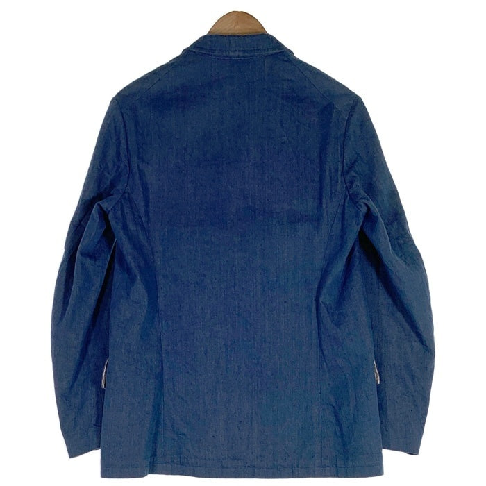 JELADO ジェラード COPANO コパノ インディゴネップデニム サックコート 4B テーラードジャケット ネイビー 本切羽 JC-1022 Size M 福生店