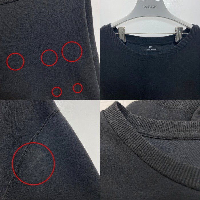 MATIN AVENIR マタンアヴニール 朝倉未来 バックプリント スウェット トレーナー MA21S-CS03 ブラック sizeXL 瑞穂店