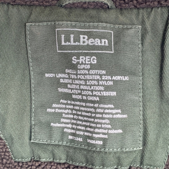 LLBean エルエルビーン M-65 シンサレート ミリタリージャケット 裏ボア グリーン sizeS 瑞穂店