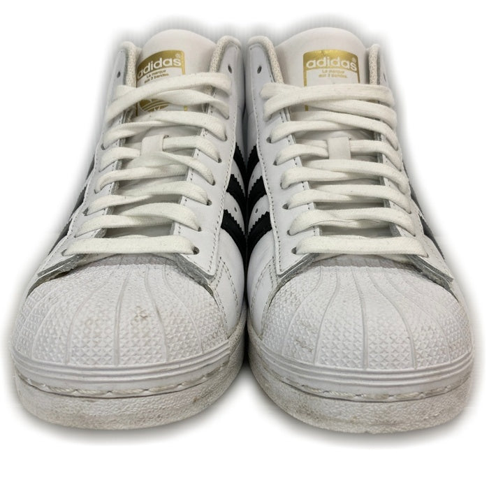 adidas アディダス PRO MODEL ミドルカットスニーカー ホワイト Size23cm 瑞穂店