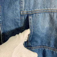 ADAM ET ROPE アダムエロペ 23SS ドライタッチデニム スタンドカラーブルゾン ジップアップジャケット ライトブルー GML-03080-A Size M 福生店