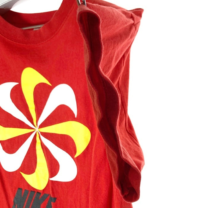 NIKE ナイキ 風車ロゴ T-Shirt 90's 風車 Tシャツ 赤 size- 瑞穂店
