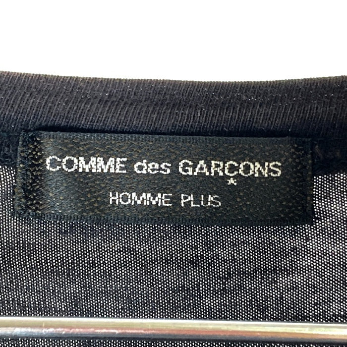 COMME des GARCONS HOMME PLUS コムデギャルソンオムプリュス PT-040260 AD2000 ストライプ 長袖Tシャツ ブラック size- 瑞穂店