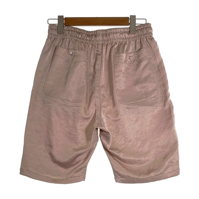 Needles ニードルズtring Cowboy Short - Poly Slub Sateen ストリングカウボーイショーツ サテンショートパンツ ベージュ MR255 Size S 福生店